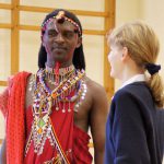 Maasai Warriors visit The Maynard