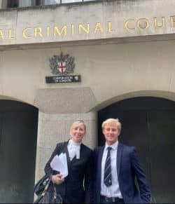 Chigwell Alumnus and Law Student spends time at the Old Bailey